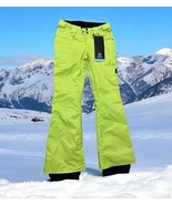 NWT Special Blend Snow Pants Women S Electra Fit Zip Insulated Ski Green - $123.61 CAD