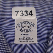 Brooks Brothers Regent Shirt 16 1/2 - 32 Blue Long Sleeve Button Up Casual Men - £28.47 GBP