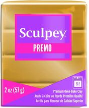 Premo Sculpey Polymer Clay 18K Gold Color - $4.79