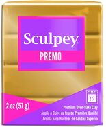 Premo Sculpey Polymer Clay 18K Gold Color - $4.79