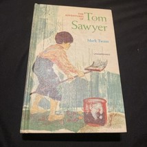 1965 &quot;The Adventures Of Tom Sawyer&quot; by Mark Twain Hardcover Book - £5.04 GBP