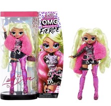 LOL Surprise OMG Fierce Lady Diva Fashion Doll with 15 Surprises - £44.75 GBP