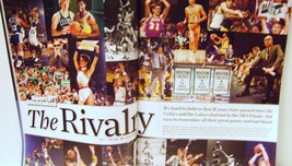 Vintage Lakers vs. Celtics Sports Illustrated Magazine - Kobe/ Larry/ Ma... - £9.59 GBP