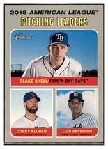 2019 Topps Heritage Corey Kluber / Luis
  Severino / Blake Snell CPC, LL   
  Cl - £2.93 GBP