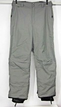 Columbia Base Trx Convert Men&#39;s (L) W37 L32 Gray Nylon Ski Snow Pants Waterproof - £79.25 GBP