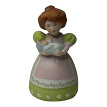 Mother&#39;s Love Vintage 3 Inch Porcelain Bell Avon 1988 - $10.39