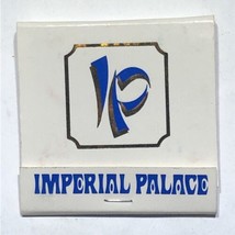 Imperial Palace Casino Hotel Las Vegas Nevada Match Book Matchbox - £3.88 GBP