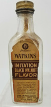 Watkins Imitation Black Walnut Flavor Bottle 2 Ounces JR Watkins Company Vintage - £9.06 GBP