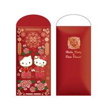 10PCS Wedding Red Envelopes Chinese Hong Bao Lucky Money Hello Kitty Flo... - $15.83