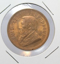 South Africa Penny, 1898 Gem Unc~RARE~ZUID AFRIKAANSCHE Republic - $75.10
