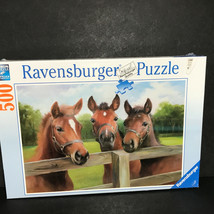 Ravensburger Horse puzzle 500 pcs, equine meeting - £34.85 GBP