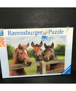 Ravensburger Horse puzzle 500 pcs, equine meeting - £34.85 GBP