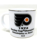 Philadelphia Flyers 1974 Stanley Cup Miniature Mug NHL Hockey 1&quot; Ceramic... - £10.15 GBP