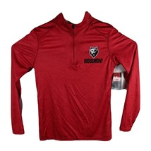 Ridgemont Wolves Womens Workout Shirt Medium Red Heather Thumb Loop (Flaw) - $300.76 MXN