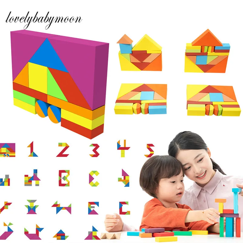 Hot Selling EVA Safe Children Building Brick Block Foam Construction Soft Toy - £15.07 GBP+