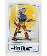 1986 MOTU (RIO BLAST) WONDER BREAD He-Man Card Masters of the Universe R... - $12.42