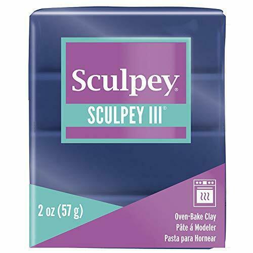 Sculpey III Polymer Clay Navy Pearl - $3.83