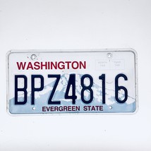 United States Washington Evergreen Passenger License Plate BPZ4816 - £14.78 GBP