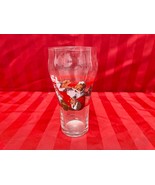 Santa Claus Coca Cola Coke Vintage Christmas Holiday Drinking Glass Pint... - $10.86 CAD