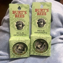 Burt&#39;s Bees Res-Q Ointment  0.6oz. 15 grams Tin (Pack of 2) Made In USA - $26.68