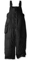 London Fog Kids Girl&#39;s Classic Snowbib Pant W/ Adjustable Straps &amp; Side Pocket M - £14.21 GBP