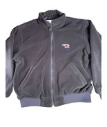 Vintage Pepsi Men’s Large Heavy Duty Fleece Long Sleeve Jacket Wear Guar... - £23.12 GBP