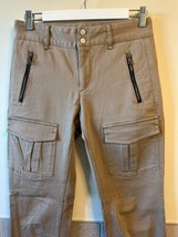 RAG &amp; BONE Beige Cotton Blend Cargo Pants SZ 2 EUC - $1,457.83 MXN