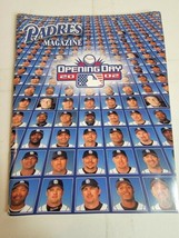 Vintage San Diego Padres Opening Day 2002 Baseball Program MLB 2000s VTG - $9.30