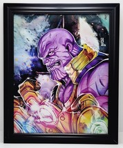 Framed Autographed Art Print &quot;End Game&quot; by Anthony Goodsell-FM1 - £18.68 GBP