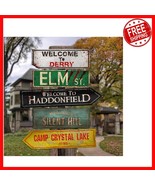 Welcome to Derry - Elm Street Horror Directional Sign | Perfect for Hall... - $564.74 MXN