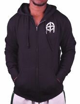 Omit Skateboarding Fear Icon Nero O Maroon Felpa Con Zip NWT - $26.27