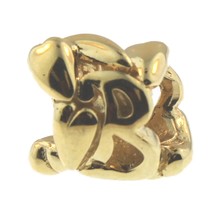 Authentic Trollbeads 18K Gold 21144B Letter Bead B, Gold - £390.82 GBP