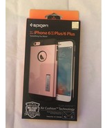 NEW!Spigen® Apple iPhone 6 Plus / 6S Plus [Slim Armor] Shockproof Case T... - £26.39 GBP