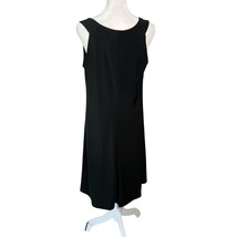 Sleeveless Black Dress Scoop Neck Casual Party Dress Little Black Dress XL - $20.45 CAD