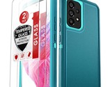 Samsung A53 5G Case, A53 5G Case With [2 Pack] Tempered Glass Screen Pro... - $23.99