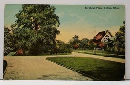 Toledo Ohio Birkhead Place 1915 to Galva Illinois Postcard F20 - £7.15 GBP