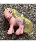 My Little Pony CUPCAKE  MLP 2002 Glitter Celebration Pink w/Yellow Tinse... - €11,14 EUR