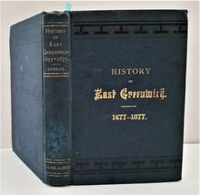 1877 Antique History East Greenwich Ri And Adjacent Territory 1677-1877 - £97.73 GBP