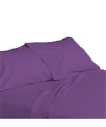 15 &quot; Pocket Purple Stripe Sheet Set Egyptian Cotton Bedding 600 TC choos... - £52.87 GBP