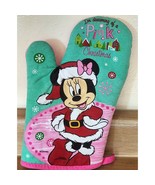 Disney Minnie Mouse I&#39;m Dreaming Of A Pink Christmas Oven Baking Mitt Se... - $169.87 MXN