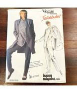 Vogue 1664 Issey Miyake Designer Sewing Pattern Misses Jacket Pants Blou... - $95.06 CAD