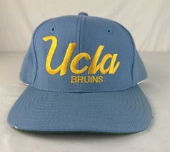 Vintage UCLA Bruins Script Hat Adjustable Snapback Cap Team Logo NCAA 90s - £78.68 GBP