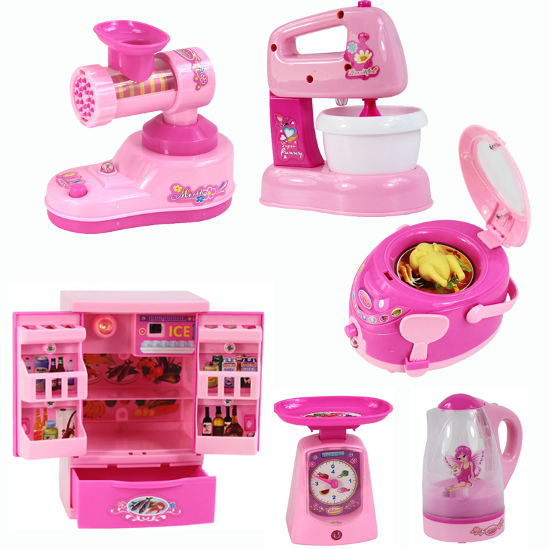 Kid Play House Pretend Toy House Cooking Play Toy Battery Supported