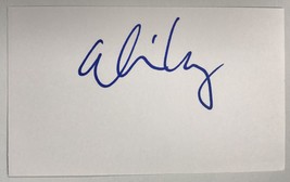 Alice Cooper Signed Autographed 3x5 Index Card - HOLO COA - £31.46 GBP