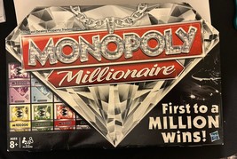 Monopoly Millionaire Edition Board Game Hasbro Parker Brothers - £6.29 GBP