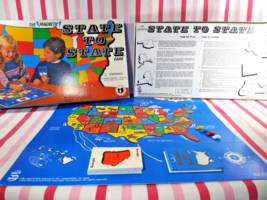 Neat 1988 The Magnetic State to State Colorful Learning Board Game • Complete! - £15.98 GBP