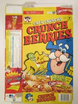 1996 Mt Cereal Box Quaker Cap&#39;n Crunch Berries The Mask [Y156e6] - £19.94 GBP