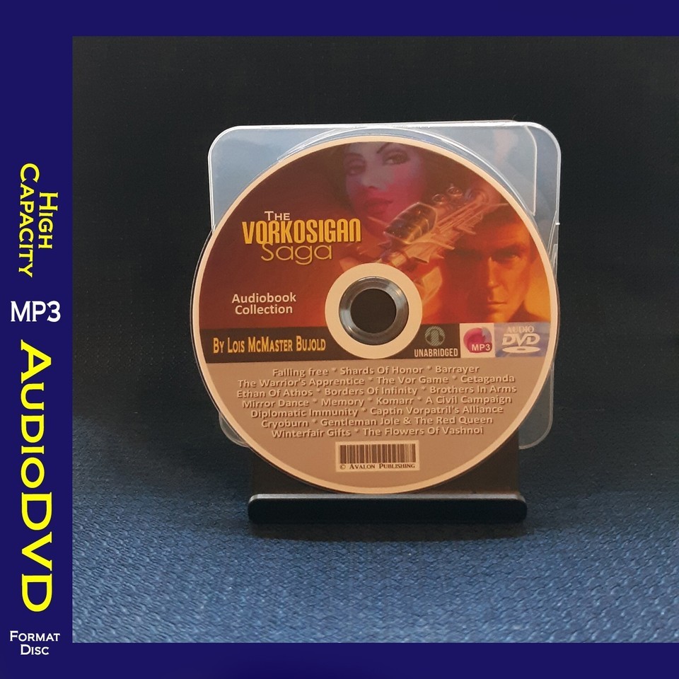 The VORKOSIGAN SAGA Series By Lois Mcmaster Bujold - 19 MP3 Audiobook Co... - $26.90
