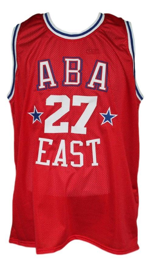 Caldwell Jones #27 Aba East Basketball Jersey New Sewn Red Any Size - £27.67 GBP