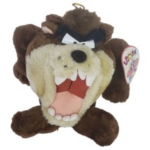 Vintage Ganz Looney Tunes Taz Plush Stuffed Tasmania Devil Warner Bros 1... - £18.50 GBP